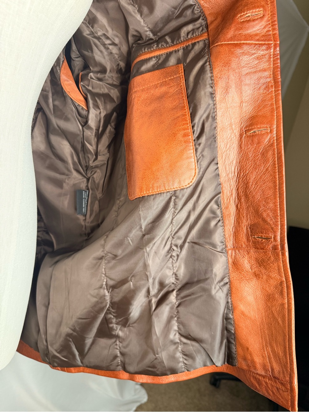 NWT Fjackets 100% Genuine Leather Coat / Jacket - Size XXXL - Picture 8 of 10
